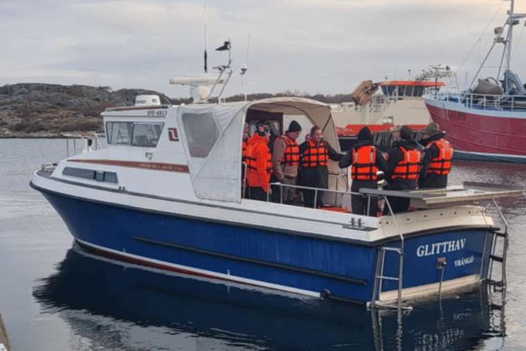 Lucka 15, hummerfiske, Vrångö, fiskebåt