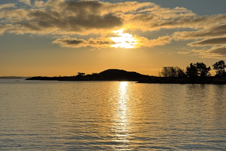 Vrångö, soluppgång, göteborg, 2025