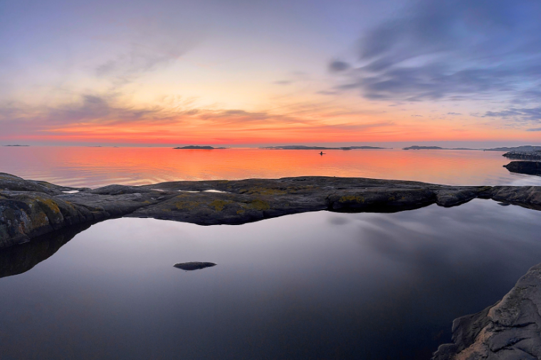 Vrångö, Göteborg, vårkväll