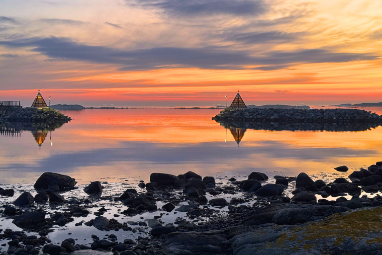 Vrångö, gästhamn, vår