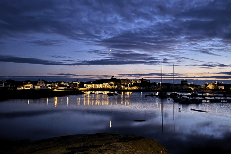 Kajkanten, jul, Vrångö